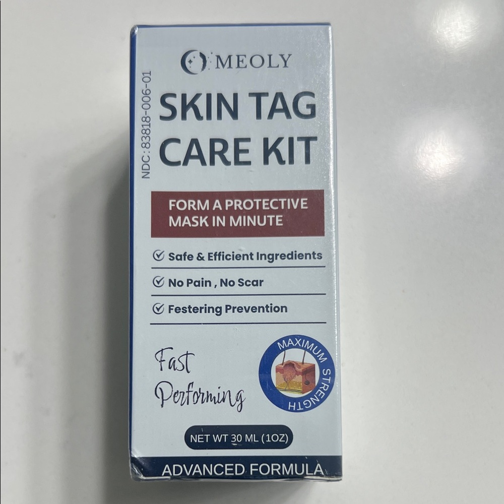 Skin Tag Care Kit - White and Blue